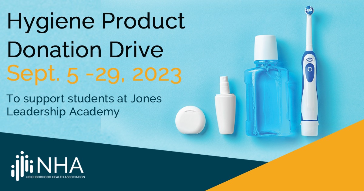 hygiene drive to support Jones Leadership Academy