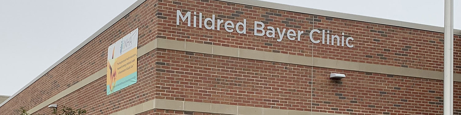 Exterior of the Mildred Bayer Clinic for the Homeless. Toledo. Ohio, NHA